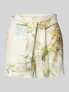 Guess Shorts mit Bindegürtel Modell 'KIRSTEN' in Lind, Größe L