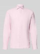 SEIDENSTICKER REGULAR FIT Regular Fit Business-Hemd aus Leinen mit Ken...