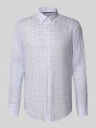 Christian Berg Men Regular Fit Leinenhemd mit Button-Down-Kragen in He...