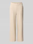 TONI Stoffhose in verkürzter Passform Modell 'SUE' in Beige, Größe 38