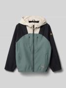 Killtec Regular Fit Jacke mit Logo-Detail in Schilf, Größe 152