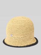 HUGO Bucket Hat mit Label-Applikation Modell 'CALANTHA-RA' in Beige, G...