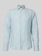 SEIDENSTICKER REGULAR FIT Regular Fit Business-Hemd aus Leinen mit Ken...