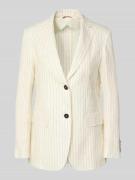 Max Mara Studio Regular Fit Longblazer aus reinem Leinen Modell 'ELOGI...