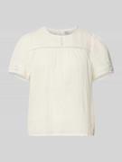 Pieces Relaxed Fit Bluse aus reiner Baumwolle Modell 'SIKKA' in Weiss,...