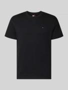 Tommy Jeans Regular Fit T-Shirt aus reiner Baumwolle in Black, Größe L