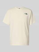 The North Face Relaxed Fit T-Shirt mit Logo-Print in Offwhite, Größe L