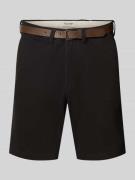Jack & Jones Straight Fit Shorts mit abnehmbarem Gürtel Modell 'Adam' ...