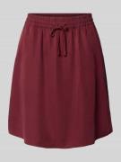 Marc O'Polo Denim Mini-Rock aus Lyocell in Bordeaux, Größe L