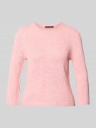 Betty Barclay Strickpullover mit Rundhalsausschnitt und 3/4-Arm in Ros...