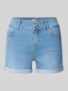 Only Regular Fit Jeansshorts aus Baumwoll-Mix Modell 'CARMEN' in Jeans...