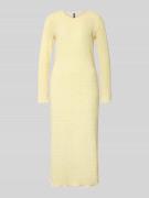 Pieces Tailliertes Freizeitkleid mit Allover-Muster Modell 'FLORA' in ...
