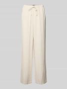 Only Loose Fit Weite Hose aus Viskose-Leinen-Mix Modell 'SIESTA' in Ec...