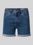 Vero Moda Regular Fit Jeansshorts aus Baumwoll-Mix Modell 'LUNA' in Je...