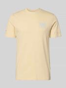 Blend T-Shirt mit Motiv-Print Modell 'SUN ISLAND' in Sand, Größe L