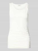 Topshop Trägertop mit Knotendetail Modell 'KIA' in Offwhite, Größe L