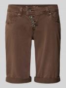 Buena Vista Bermudas mit Knopfleiste Modell 'Malibu' in Schoko, Größe ...