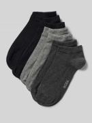 MCNEAL Sneakersocken im 7er-Pack mit Label-Detail in Marine, Größe 39/...