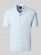 BOSS Regular Fit Freizeithemd aus Leinen-Baumwoll-Mix Modell 'H-POWELL...
