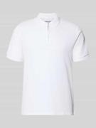 Jack & Jones Regular Fit Poloshirt mit Reißverschluss Modell 'AUSTIN' ...