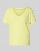 s.Oliver RED LABEL Relaxed Fit T-Shirt aus reiner Baumwolle in GELB, G...