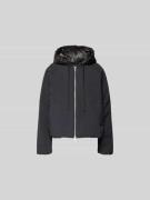 Moose Knuckles Bomberjacke mit Daunen-Feder-Füllung in Black, Größe L