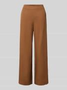 Marc O'Polo Cropped Wide Fit Culotte aus Lyocell-Leinen-Mix in Hazel, ...
