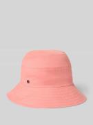 Loevenich Bucket Hat mit Label-Detail in Koralle, Größe 1