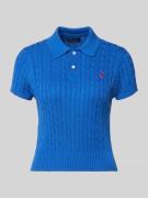 Polo Ralph Lauren Regular Fit Strick-Poloshirt aus reiner Baumwolle in...