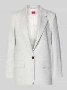 HUGO Regular Fit Longblazer aus Leinen-Mix Modell 'ANETTEA' in Beige, ...