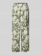 s.Oliver RED LABEL Loose Fit Culotte aus Viskose-Mix in Lind, Größe 34