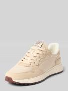 Gant Sneaker aus Leder-Mix mit Logo-Detail Modell 'Beywin' in Beige, G...