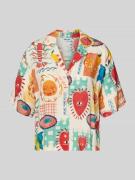 Pieces Regular Fit Hemdbluse aus reiner Viskose Modell 'KLARISA' in Be...