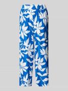 s.Oliver RED LABEL Wide Leg Culotte aus Viskose-Mix in Royal, Größe 34