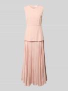 Jake*s Collection Maxikleid aus Lyocell-Leinen-Mix mit 2-in-1-Look in ...