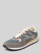 Woolrich Sneaker aus Leder-Mix mit Logo-Detail Modell 'Gravel' in Mitt...