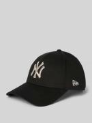 New Era Basecap mit Label-Detail in Black, Größe 1