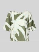 Christian Berg Woman Regular Fit Blusenshirt im Allover-Look in Mint, ...
