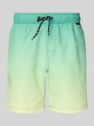 Blend Badeshorts mit Gesäßleistentasche Modell 'BHRISLEA GRADIENCE' in...