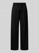 Only Loose Fit Weite Hose aus Viskose-Mix Modell 'JANY' in Black, Größ...