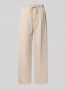 Only Loose Fit Weite Hose aus Viskose-Mix Modell 'JANY' in Beige, Größ...