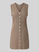 Only Tailliertes Freizeitkleid aus Viskose-Leinen-Mix Modell 'SIESTA' ...