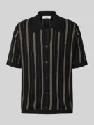 Marc O'Polo Denim Regular Fit Strickjacke aus reiner Baumwolle in Blac...