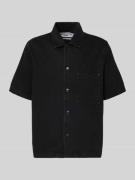 Marc O'Polo Denim Relaxed Fit Jeanshemd aus Lyocell-Baumwoll-Mix in Bl...