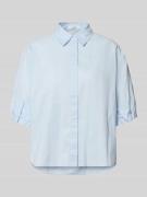 OPUS Relaxed Fit Bluse mit verdeckter Knopfleiste Modell 'Finoa' in He...