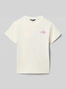 The North Face Relaxed Fit T-Shirt mit Logo-Print Modell 'Voyage' in E...
