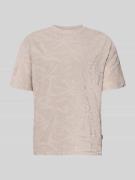 BOSS Orange Regular Fit T-Shirt aus Baumwoll-Mix Modell 'TE_FLOWER' in...