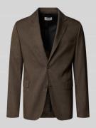 Drykorn Slim Fit 2-Knopf-Sakko mit Pattentaschen Modell 'YAMES' in Dun...