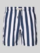 Shiwi Badehose mit Gesäßtasche und elastischem Bund in Dunkelblau, Grö...