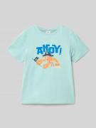 s.Oliver RED LABEL Regular Fit T-Shirt aus reiner Baumwolle in Helltue...